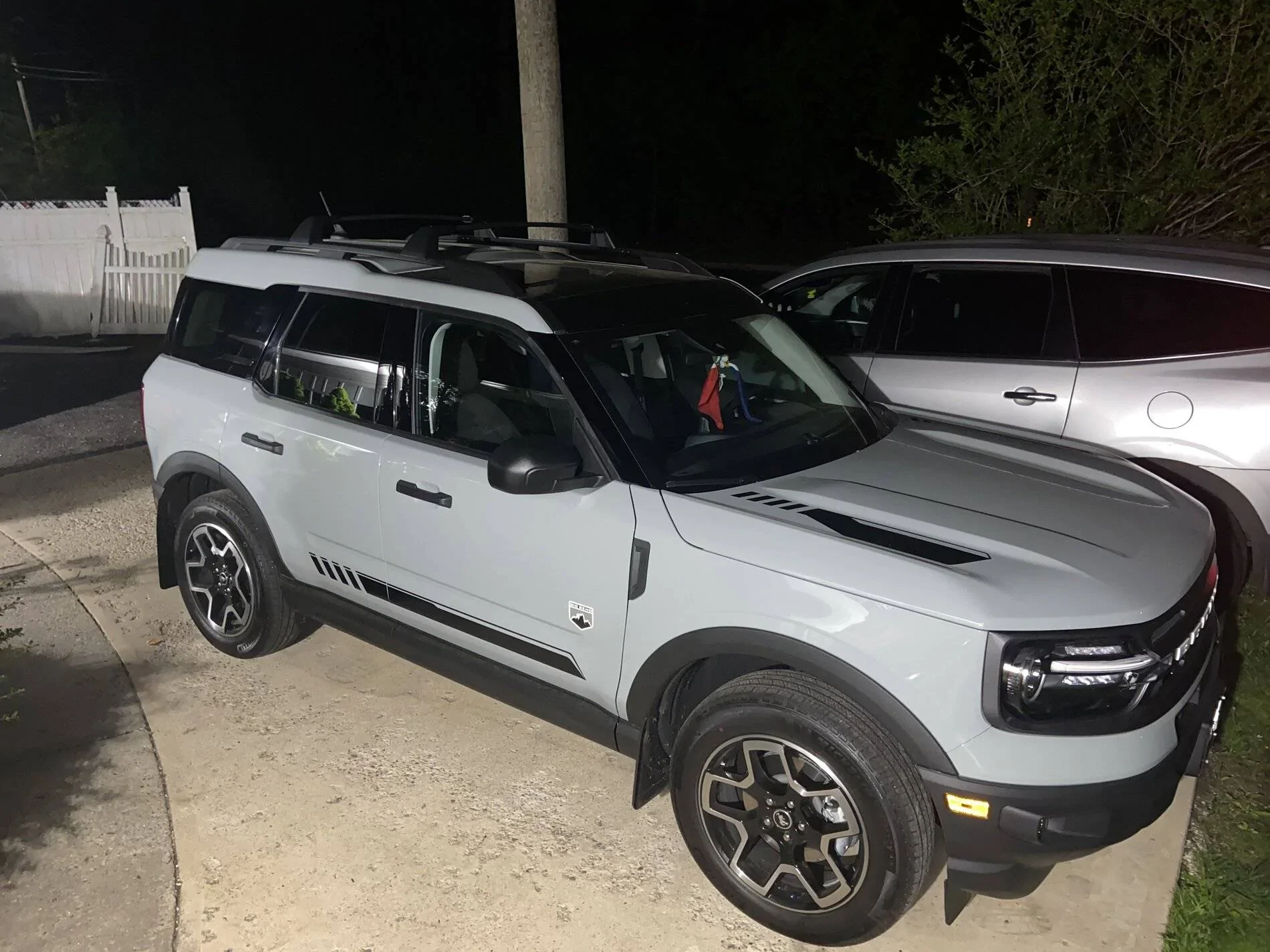 Ford Bronco Sport Did some things tonight - Hood decal and the hood protector. 836C417F-E51F-4038-908A-768DB23AB194