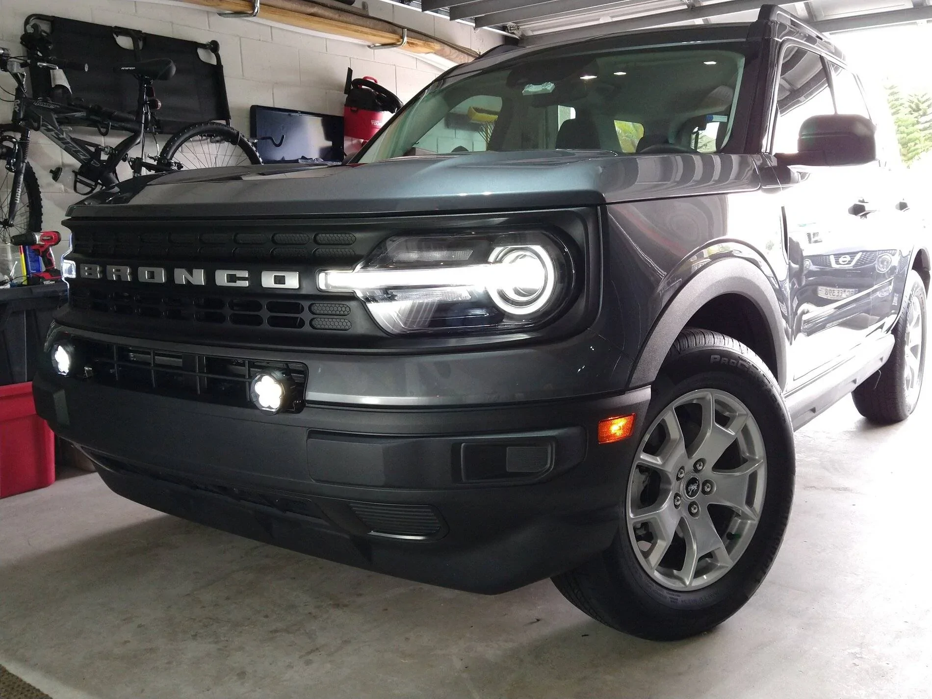 Ford Bronco Sport Removing Grill Letters IMG_20210419_171923525