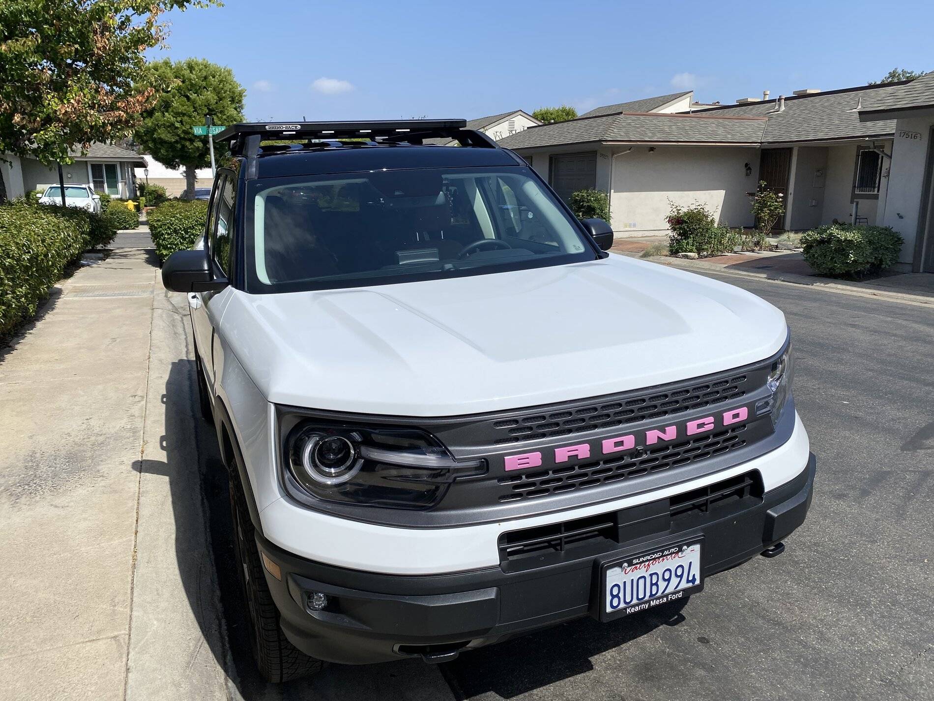 Ford Bronco Sport Rhino Rack Pioneer installed on BL+BL 3E2383FA-1CA9-4E2F-A9CC-B67F97C7BDC1
