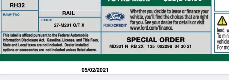 Ford Bronco Sport Bronco sport in production since Monday 239D9BAD-97F4-41F2-B746-708136D76470