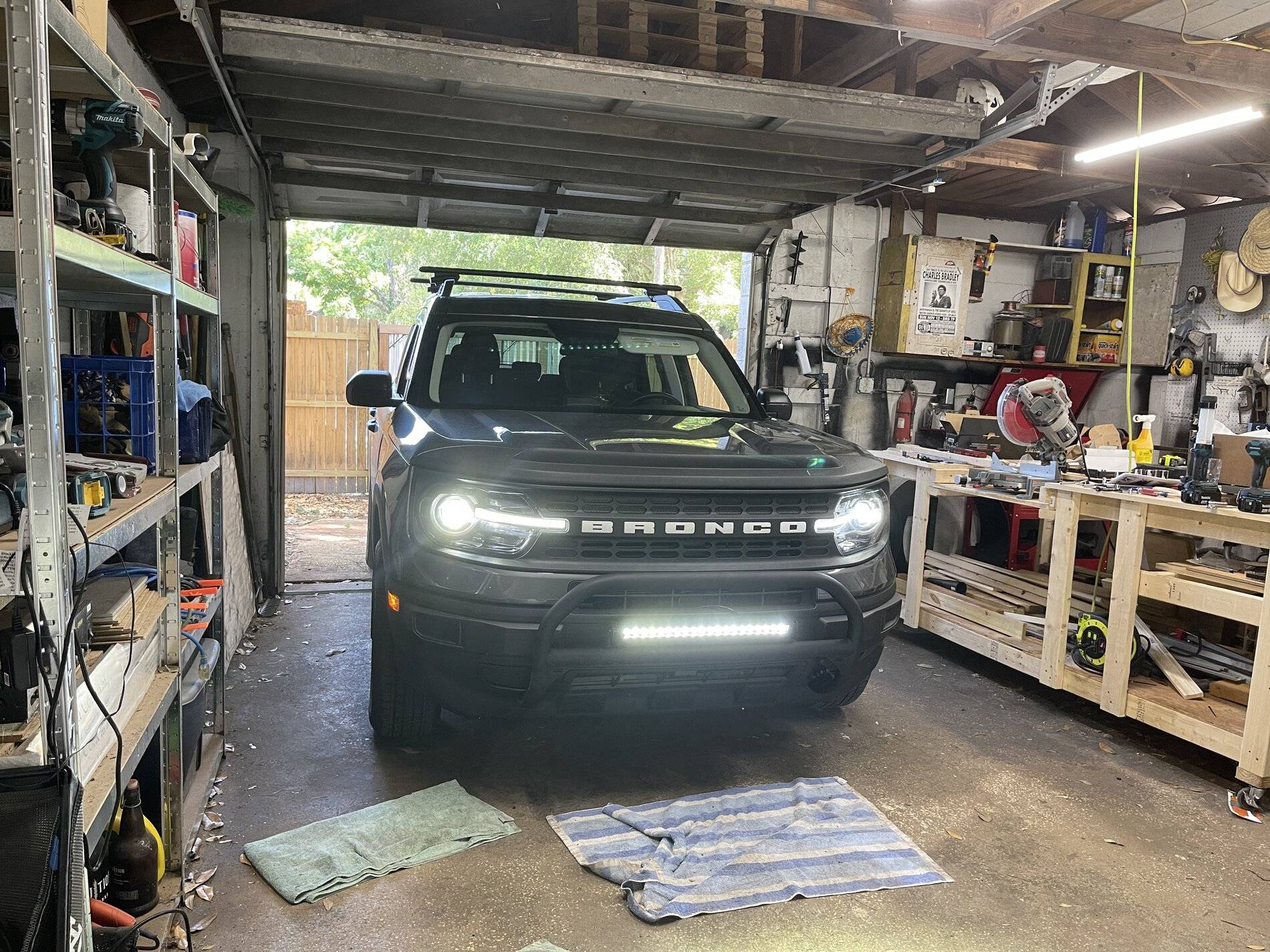 Ford Bronco Sport Installed Thule HD Cross Bars, Rough Country nudge Bull Bar, 20” LED Light Bar, Painted Letters 909F8A89-11C7-4A5D-B064-6BE9330ED6BB