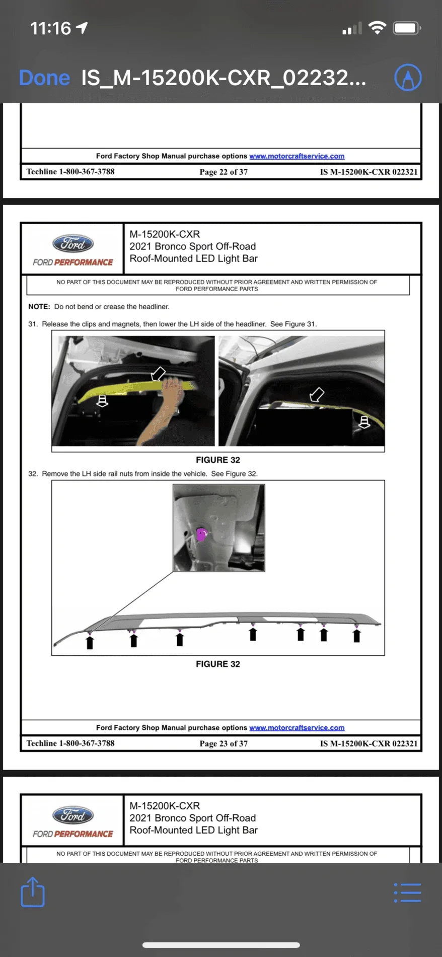 Ford Bronco Sport How to remove Bronco Sport top rails? 1665969D-5784-466A-83C2-DC28BA4B63D3