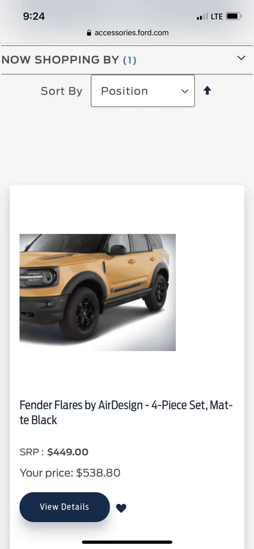 Ford Bronco Sport Fender Flares 7BC7766D-B5EA-4D84-B58D-A83AADB0E6C3