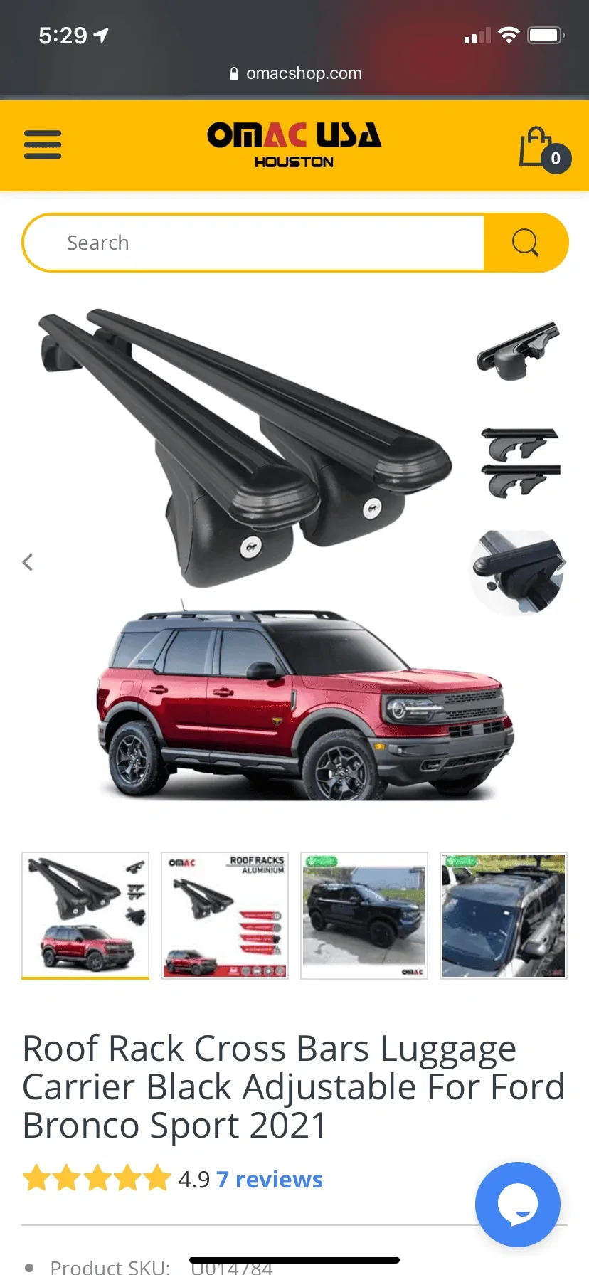 Ford Bronco Sport Anyone try off brand cross bars yet? CB3C4434-2EA2-4109-BCA0-EC63238A95C7