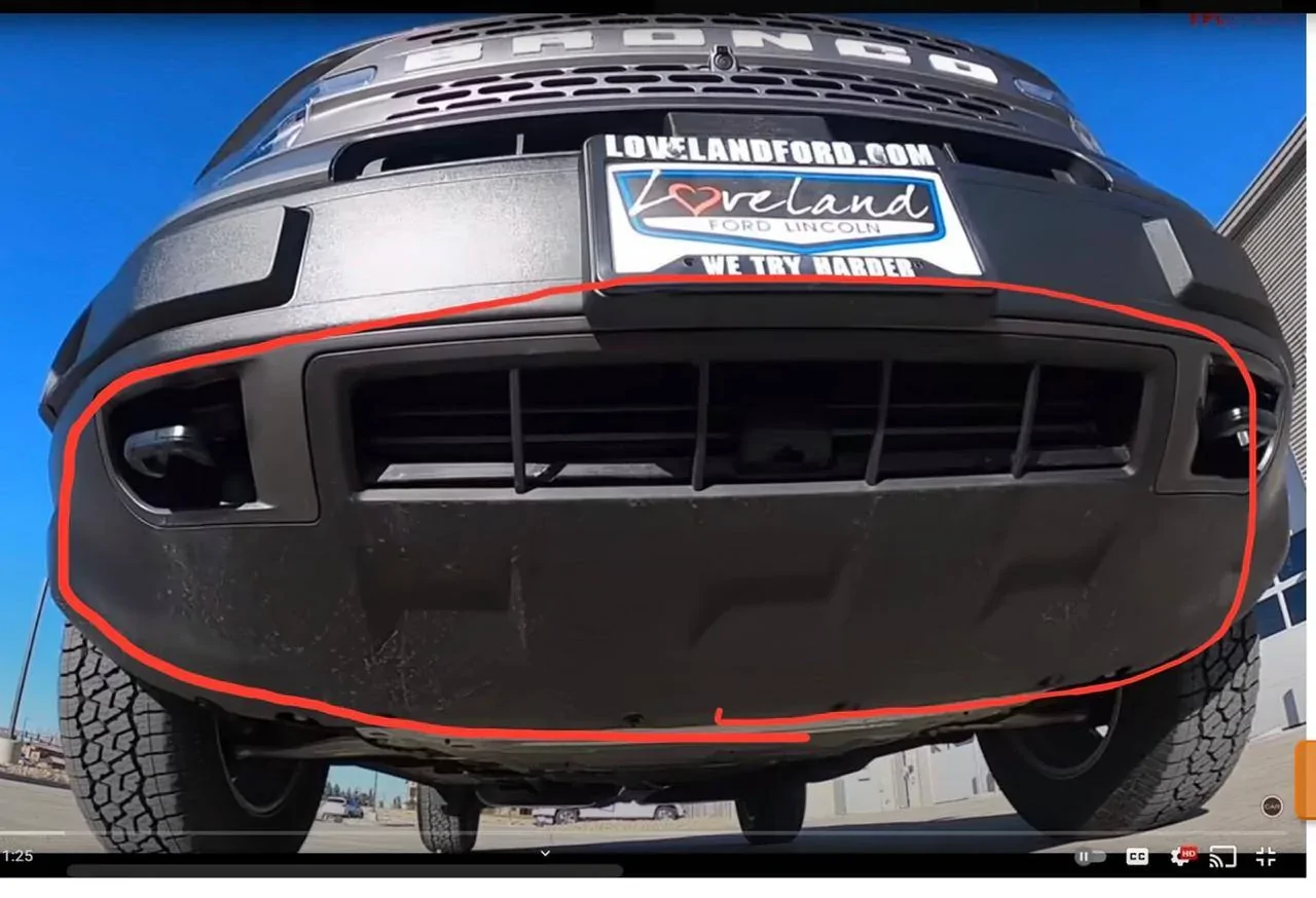 Ford Bronco Sport Off-Roading Poll Bronco Sport Front Under Bumper