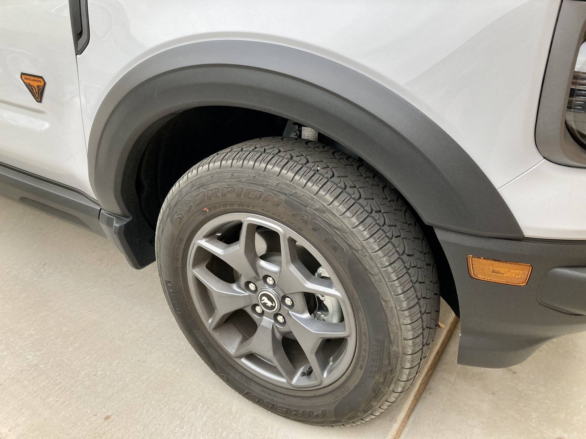 Ford Bronco Sport Fender Flares 10EB1419-60AF-48B1-9326-E672439E964C