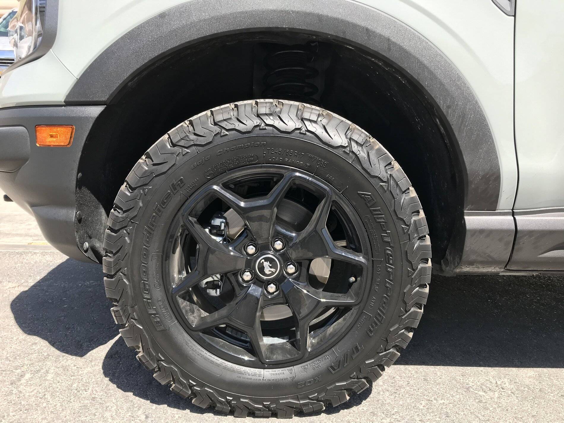 Ford Bronco Sport Bronco Base Build: 2" level kit, 30.5" BFG KM3 tires, light bar, 4" Rigid light pods 36AC20FC-86EB-4DAC-8B3D-4A10630A4B60