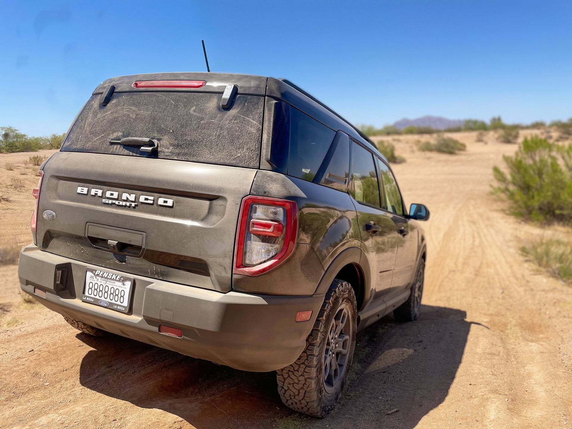 Ford Bronco Sport Pinal Air Park OHV Area - Marana, Arizona. 617E4D5B-13BD-48F2-9D94-10E0F4950E07