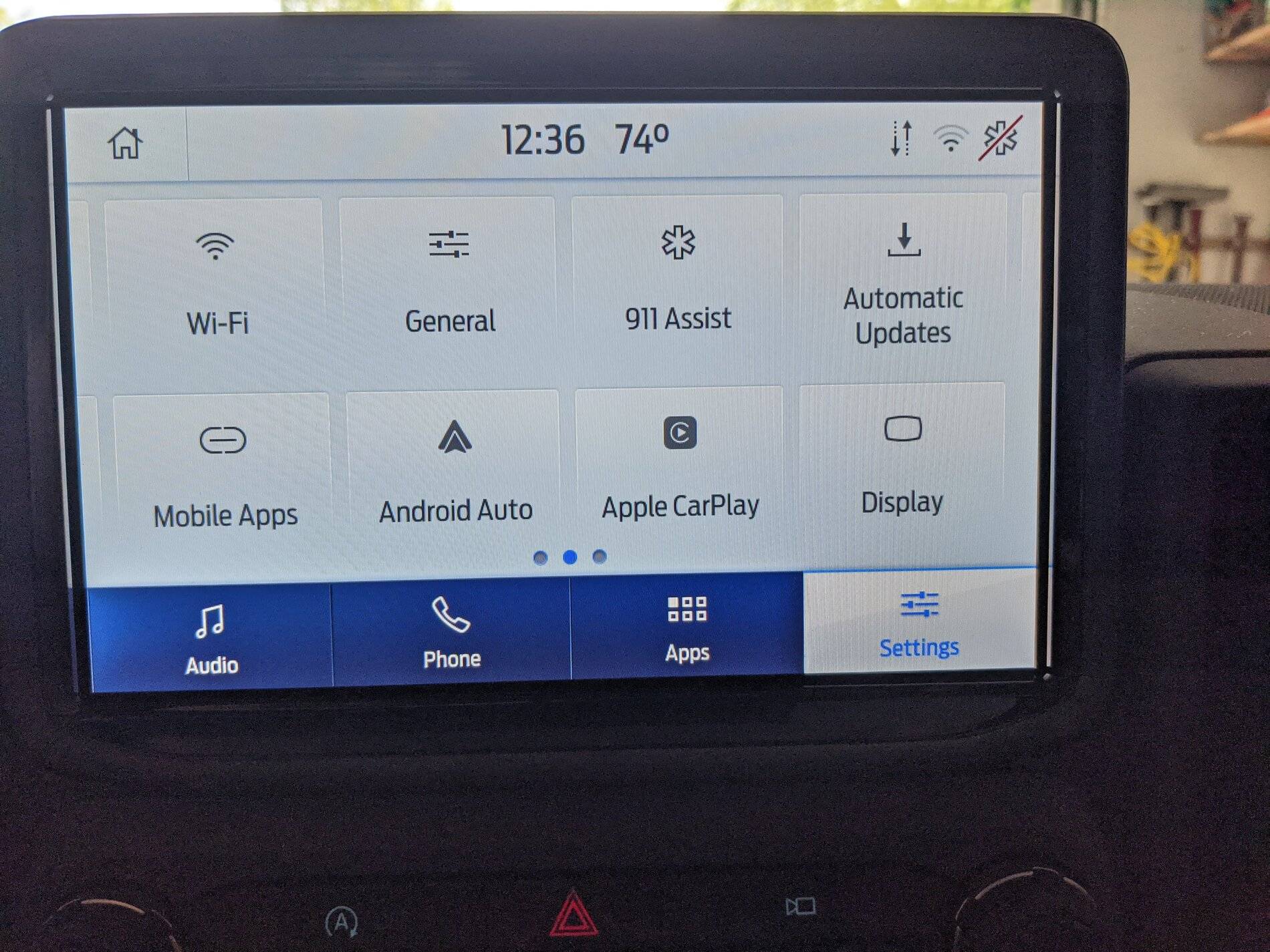 Ford Bronco Sport Adjust contrast on Badlands screen? PXL_20210601_163606158
