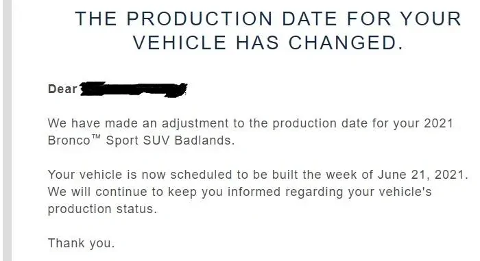 Ford Bronco Sport Waiting room Bronco June 21 Prod Dat