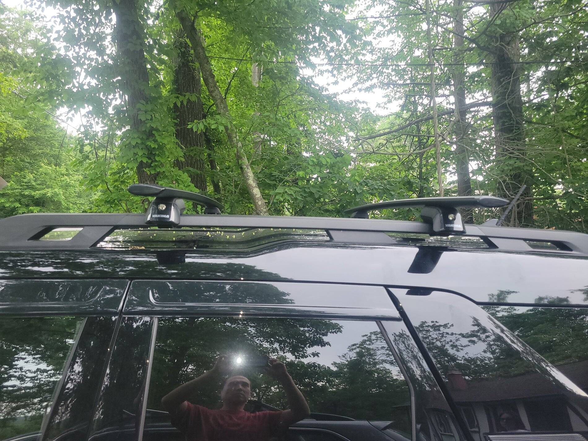 Ford Bronco Sport Yakima roof racks up...... 20210602_184232