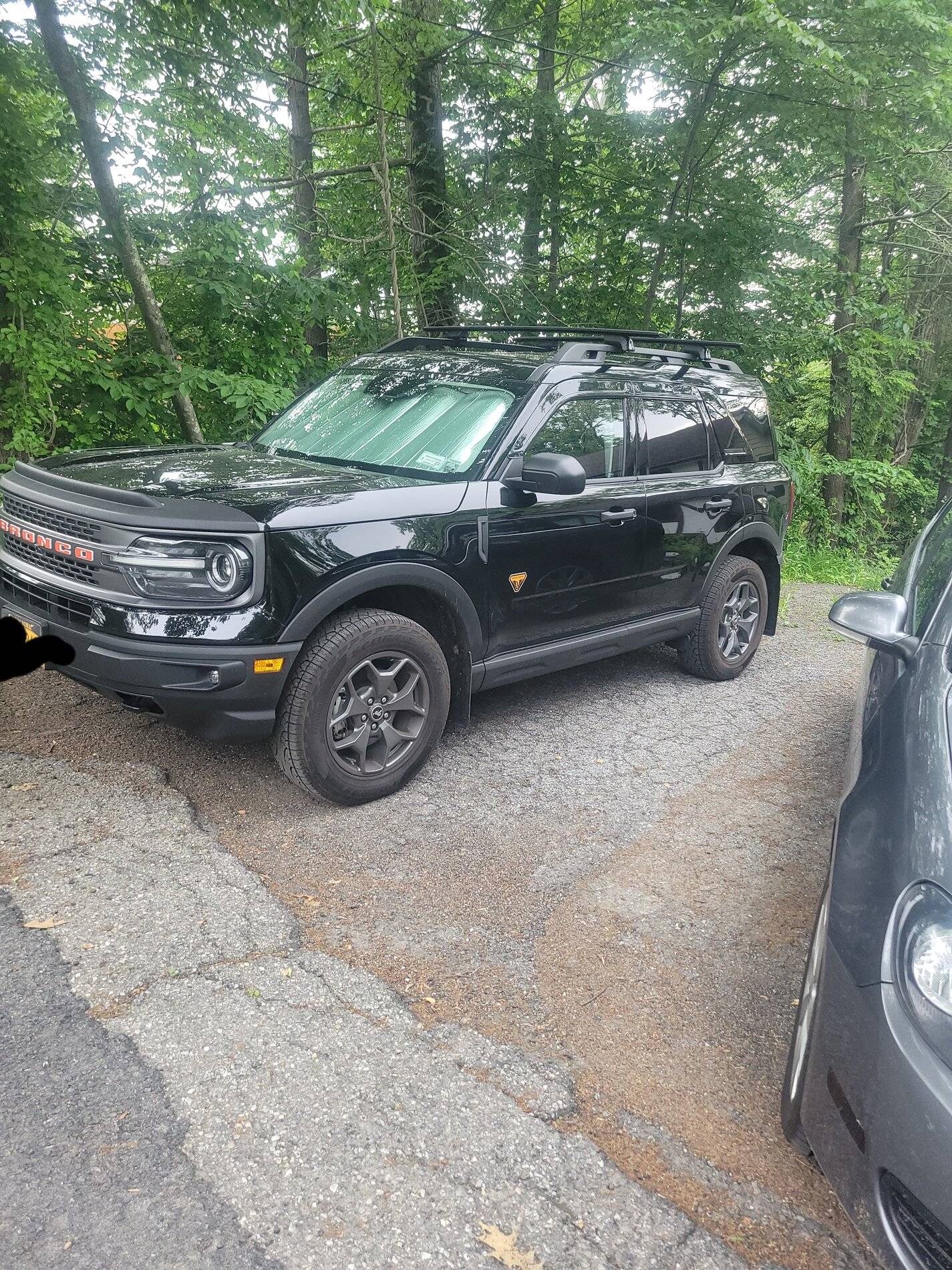 Ford Bronco Sport Yakima roof racks up...... 20210602_183759