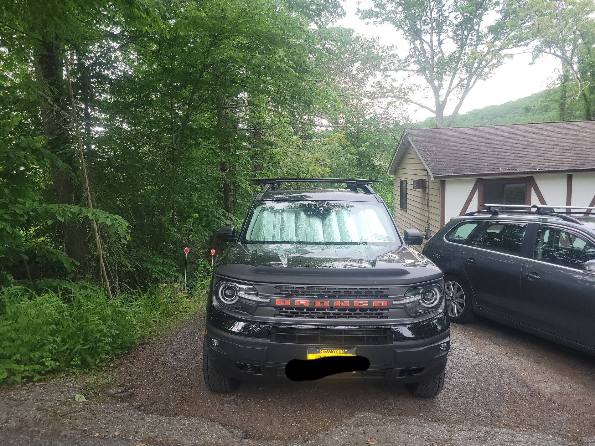 Ford Bronco Sport Yakima roof racks up...... 20210602_183810