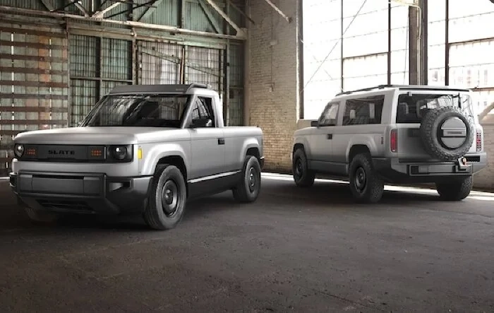 SLATE Truck revealed as modular SUV & Pickup. Priced under $20K after incentive
