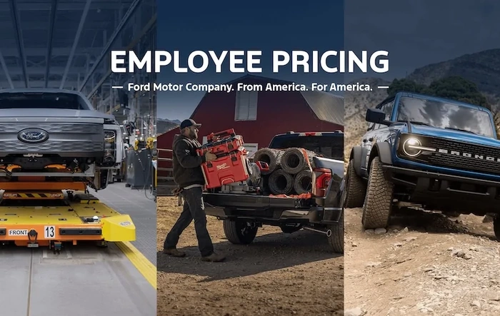 Ford Announces Nationwide Employee Pricing For All To Celebrate America's 250th Anniversary