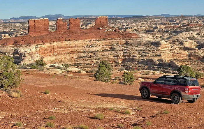 Took my Badlands to the Maze District in Canyonlands National Park