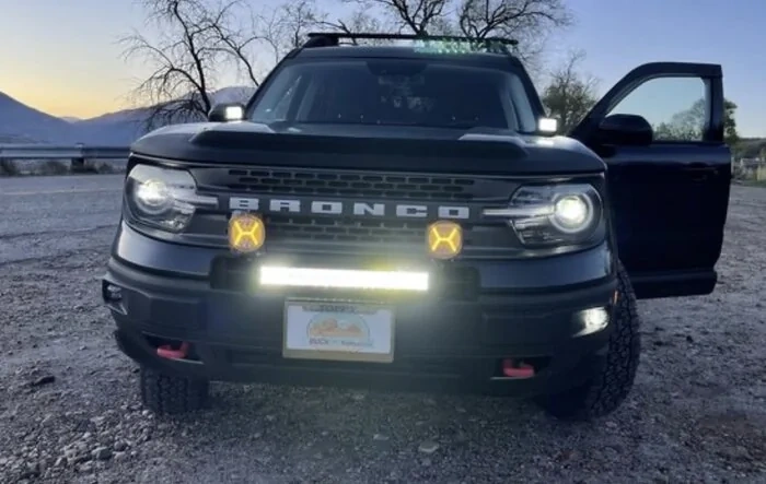 Aftermarket lighting write up: hood lights, ditch lights, light bar